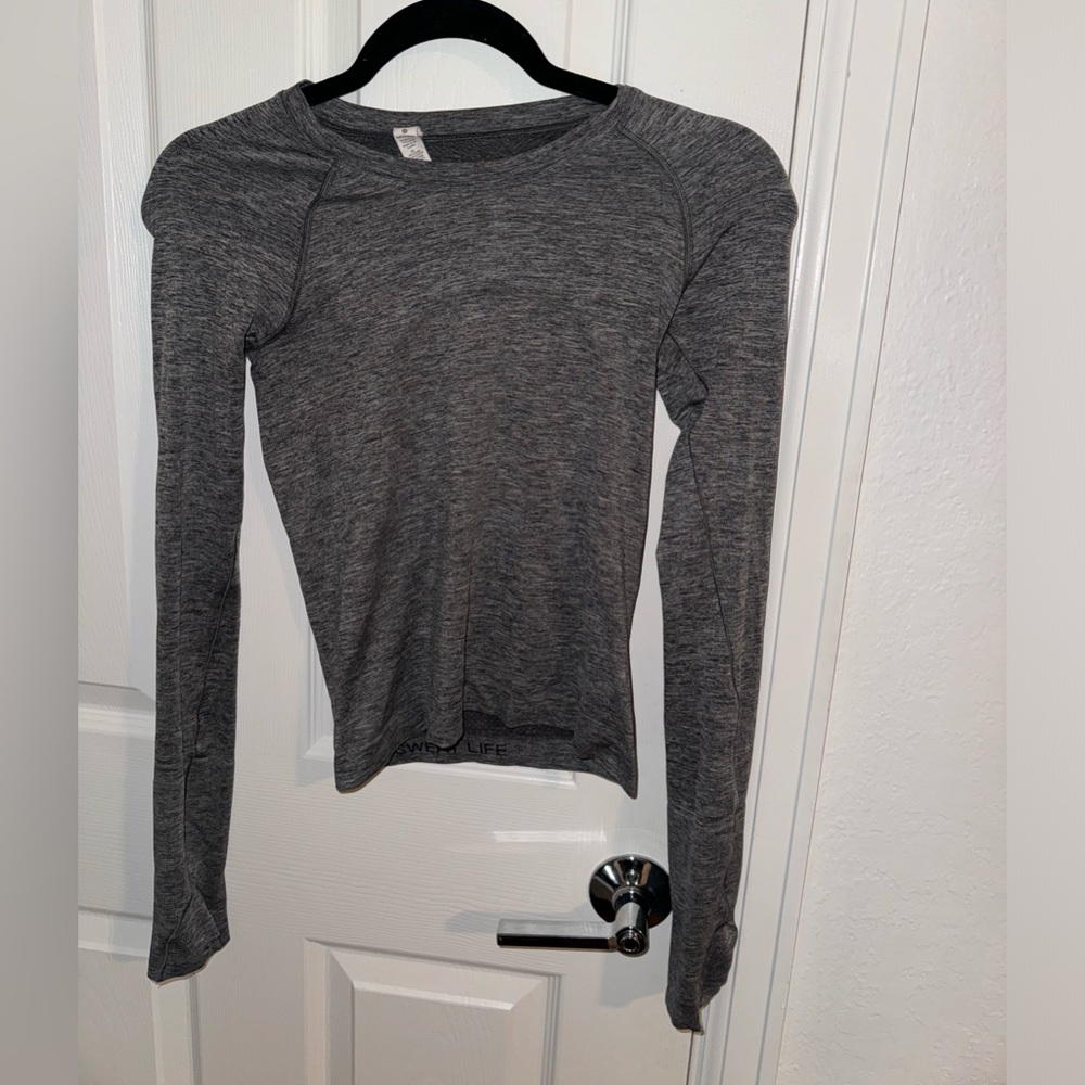 Lululemon sweat life top